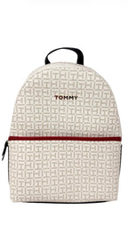 Tommy Hilfiger Women's Chelsea II White Logo Backpack