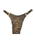 Victoria's Secret Very Sexy Rhinestone Shine Strap Brazilian Panty Leopard Smooth Women’s New