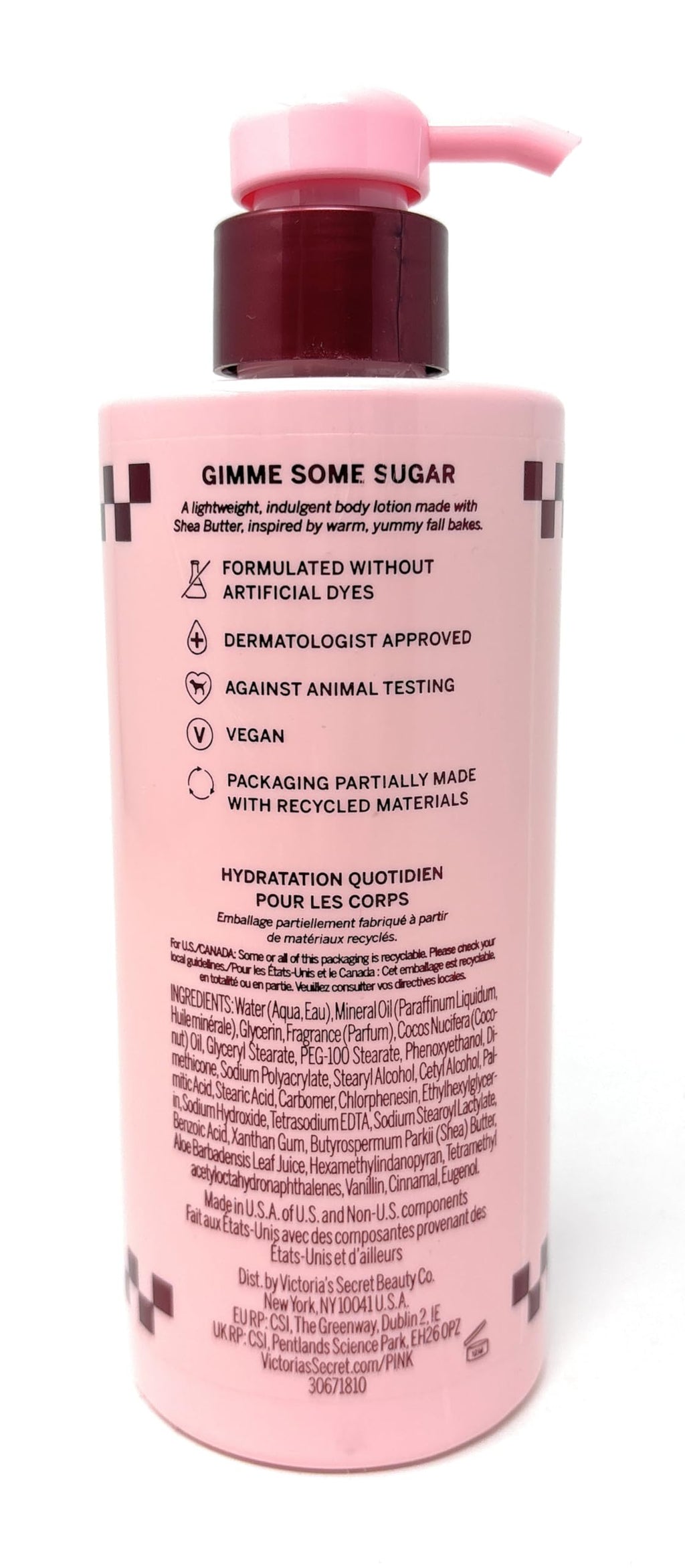 Victoria's Secret Brown Sugar Body Lotion 12 fl oz Limited Edition