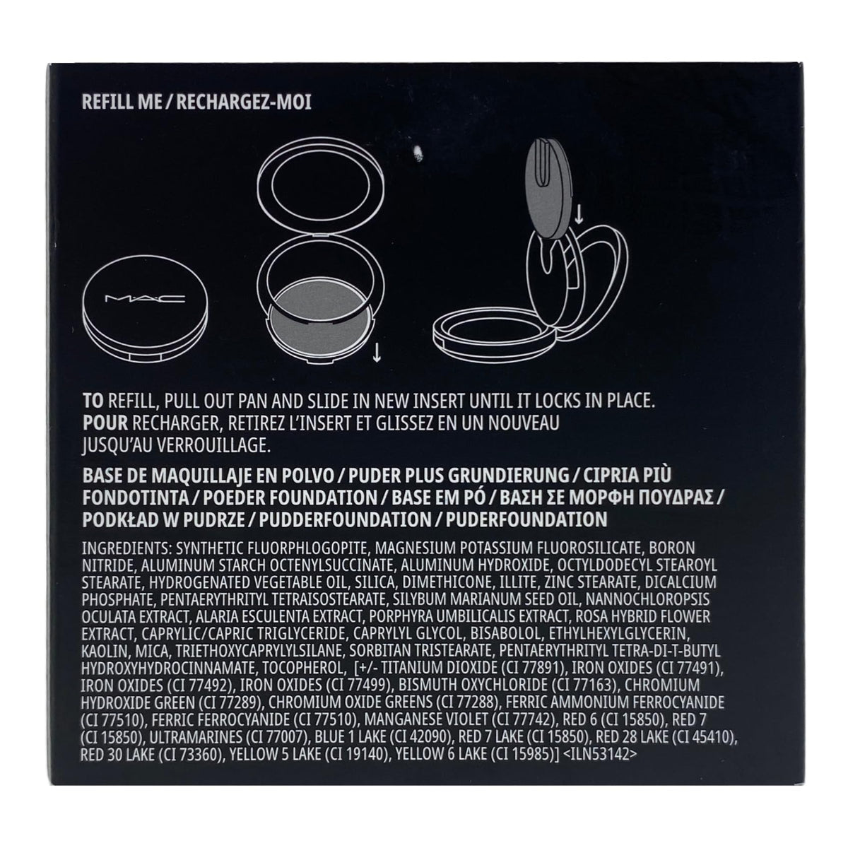 M·A·C Studio Fix Powder Plus Foundation 24HR Oil Control NC27 medium skin