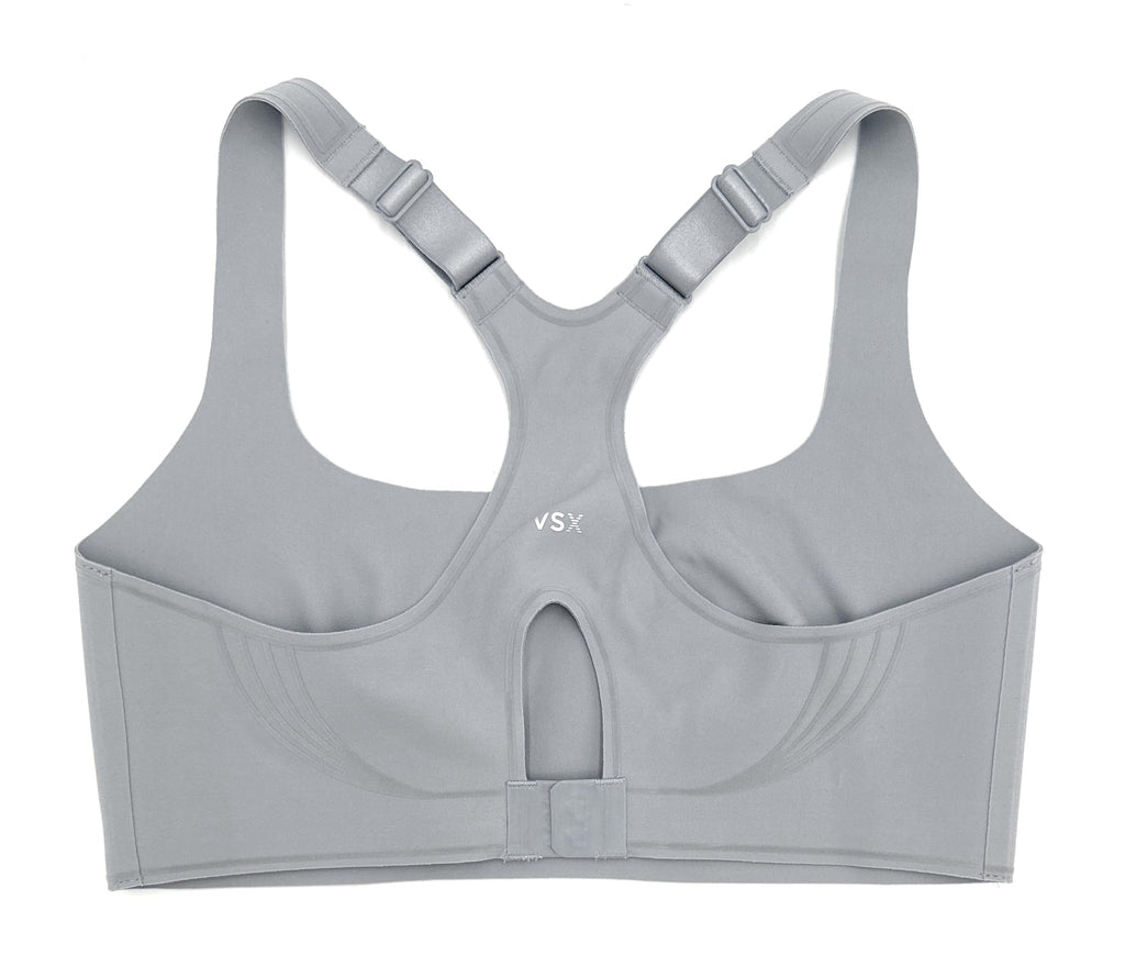 Victoria's Secret VSX Sky Maximum Support Seamless Narrow Band Sports Bra Grey X-Large