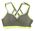 Victoria's Secret VSX Incredible Max Sports Bra Olive Neon 36DDD