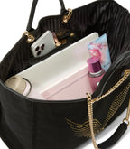 Victoria's Secret Fashion Show Women's Backstage Double Handle Tote, Black
