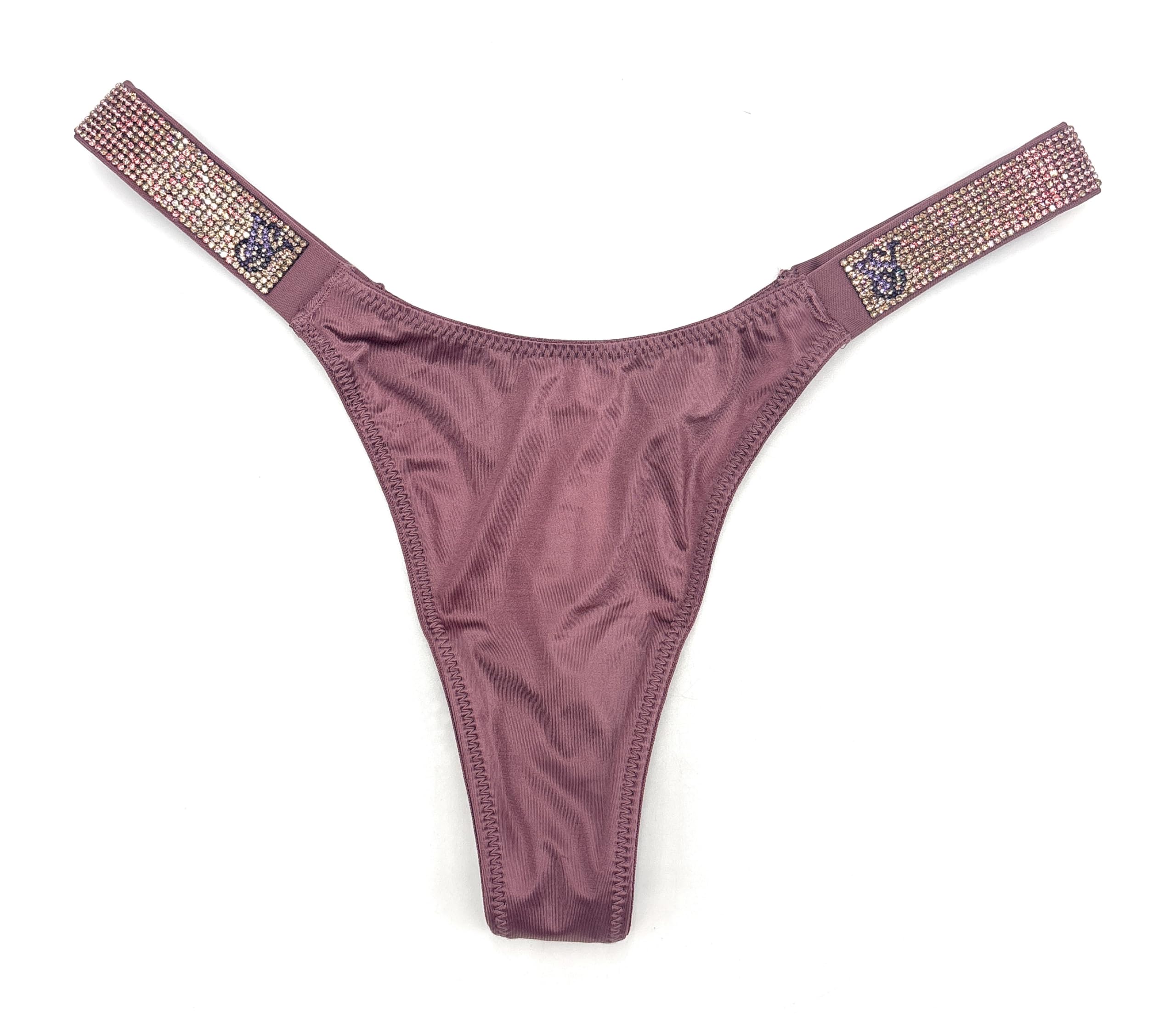 Victoria's Secret Very Sexy Shine Rhinestone Bling Thong Panty