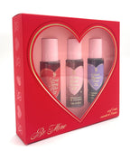 Victoria's Secret Fragrance Mist Gift Set: Lovely Berry Rose, Darling Vanilla Jamine, Sweet Sugared Violet each 2.5 fl oz