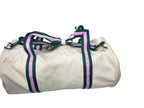 Victoria's Secret Pink Canvas Duffle Sports Bag Color Beige New