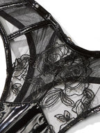 Victoria's Secret Midnight Affair Thong Panty Color Black New (US, Alpha, Medium, Regular, Regular, Black)