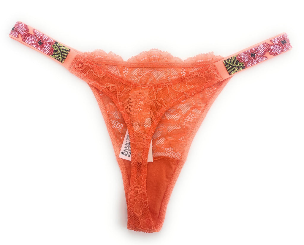 Victoria's Secret Very Sexy Shine Rhinestone Bling Thong Panty