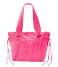 Victoria's Secret PINK Women's Canvas Tote Bag, Bright Pink, O/S