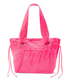 Victoria's Secret PINK Women's Canvas Tote Bag, Bright Pink, O/S