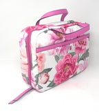 Victoria's Secret Travel Hanging Organizer Toiletry Bag (White Floral)