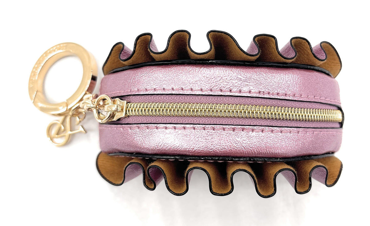 Victoria's Secret Keychain, Coin Purse, Pouch Bag Charm (Seashell/Pink)