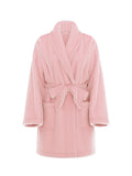 Victoria's Secret Short Cozy Robe Color Pink New (US, Alpha, X-Small, Small, Regular, Regular, Pretty Blossom/Pink)