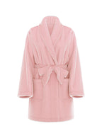 Victoria's Secret Short Cozy Robe Color Pink New (US, Alpha, X-Large, XX-Large, Regular, Regular, Pretty Blossom/Pink)