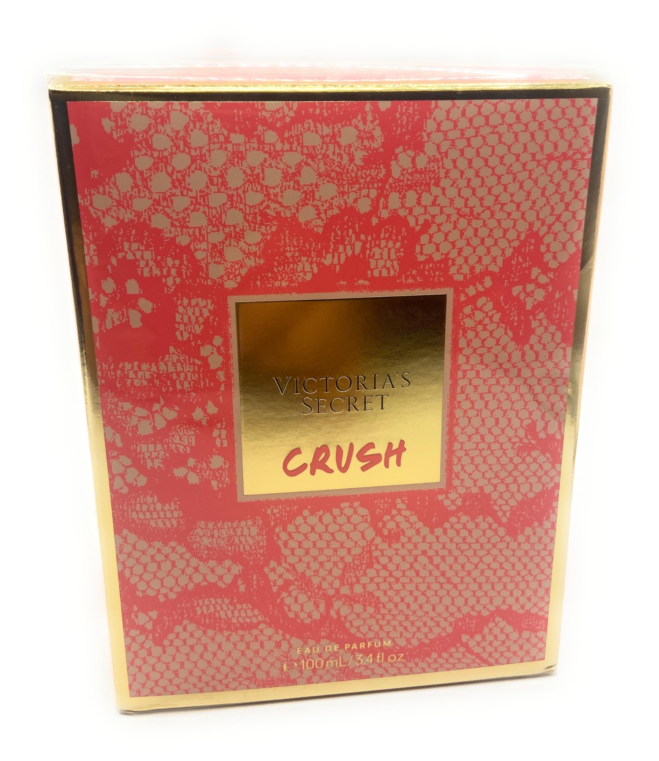 Victoria's Secret Crush Perfume For Women Eau De Parfum 3.4 Fl Oz - Fresh Scent with Pink Peppercorn, Treasure Peony, Ashok Flower