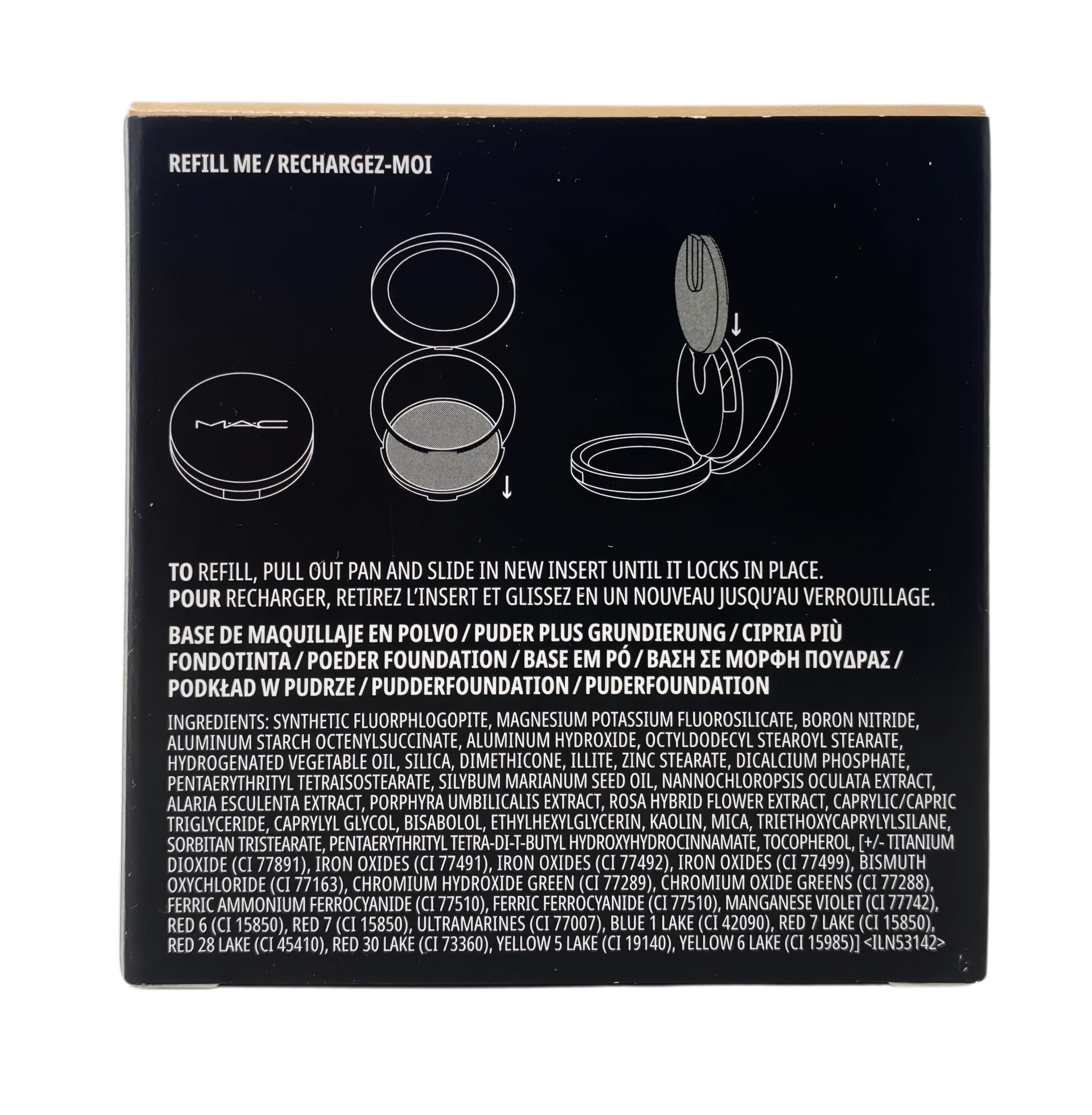 M·A·C Cosmetics Studio Fix Powder Plus Foundation 24HR Oil Control Refillable - N6 (0.42 oz / 12 g)