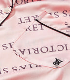 Victoria's Secret Satin Long Pajama Set, Silk Pajamas, PJ Set for Women, 2 Piece Lounge Set Silk PJs, Women's Sleepwear, Pink (XS)