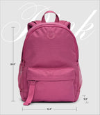 Victoria's Secret Women's Classic Canvas Backpack, Backpack for women, Grey, O/S