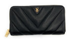 Victoria's Secret Large Wallet Zip-Around (Black)