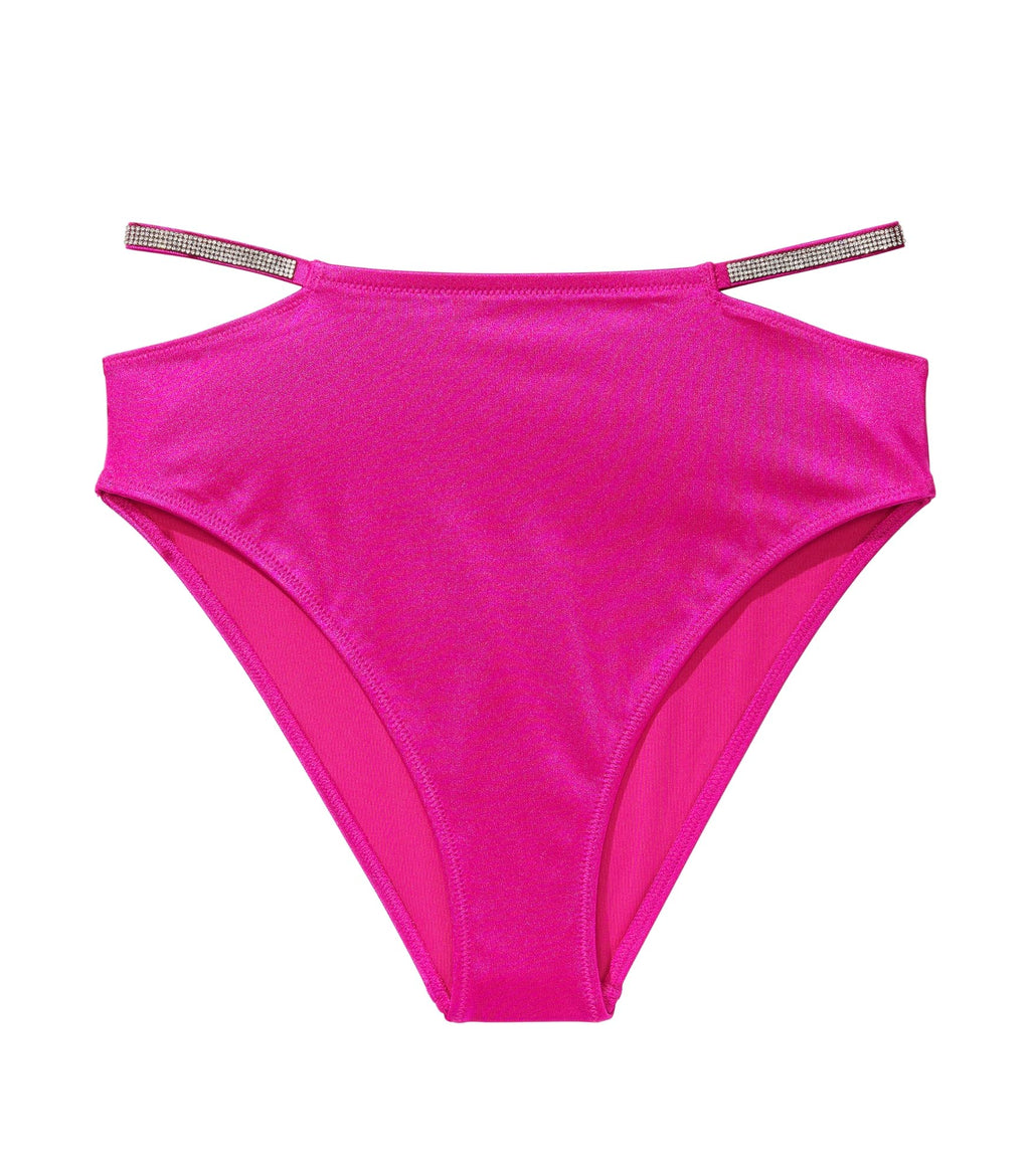 Victoria's Secret Shine Strap High-Waist Cheeky Bikini Bottom