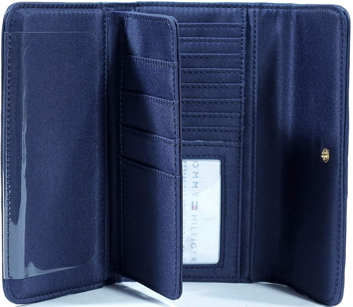 Tommy Hilfiger Women's Zip Wallet with Multiple Storage Compartments