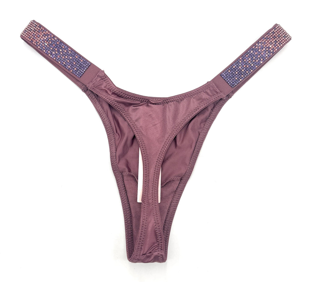 Victoria's Secret Very Sexy Shine Rhinestone Bling Thong Panty
