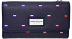 Tommy Hilfiger Women's Zip Wallet with Multiple Storage Compartments