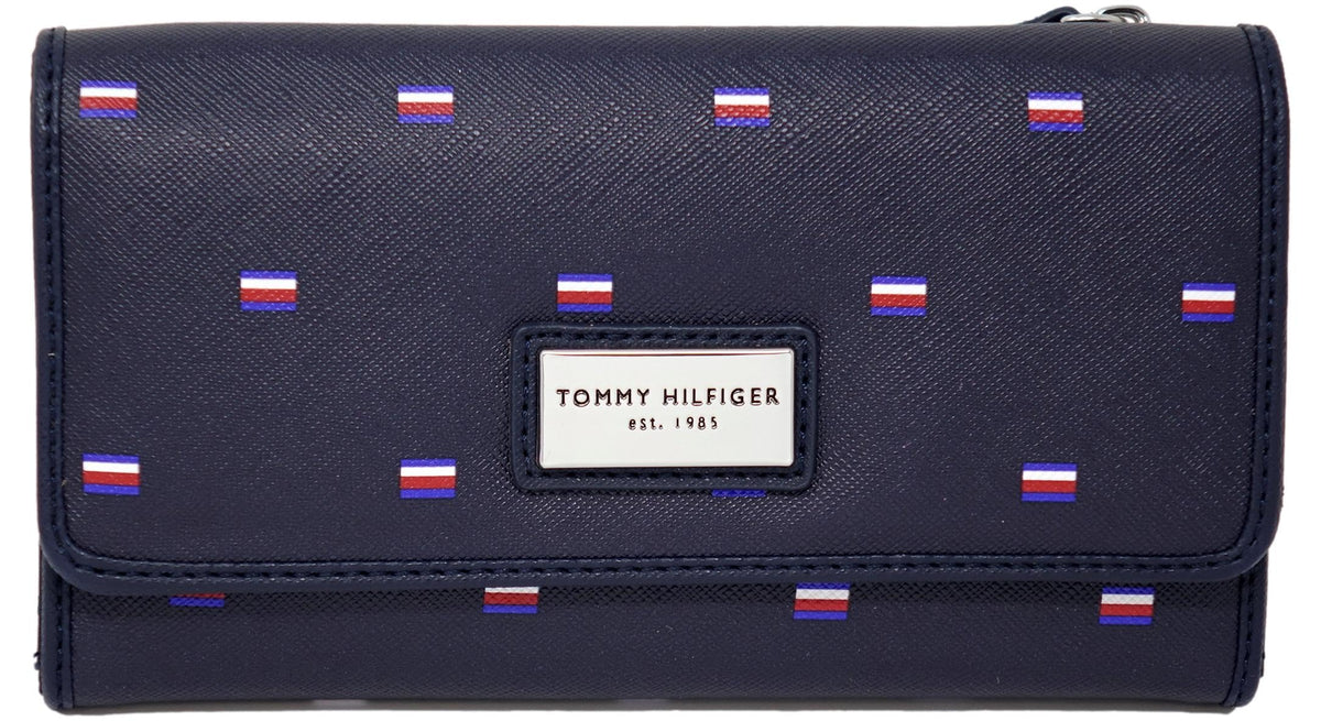 Tommy Hilfiger Women's Zip Wallet with Multiple Storage Compartments