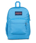 JanSport Cross Town Plus Backpack - Large Main Compartment, Side Water Bottle Pocket, 15-Inch Padded Laptop Sleeve - Electric Azul