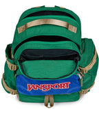 JanSport Seattle Pack – Durable Backpack with Main Compartment, Dual Water Bottle Pockets, Lined Laptop Sleeve, Jelly Kelly
