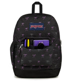 JanSport Cross Town Plus Backpack - Large Main Compartment, Side Water Bottle Pocket, 15-Inch Padded Laptop Sleeve - Bad Bows