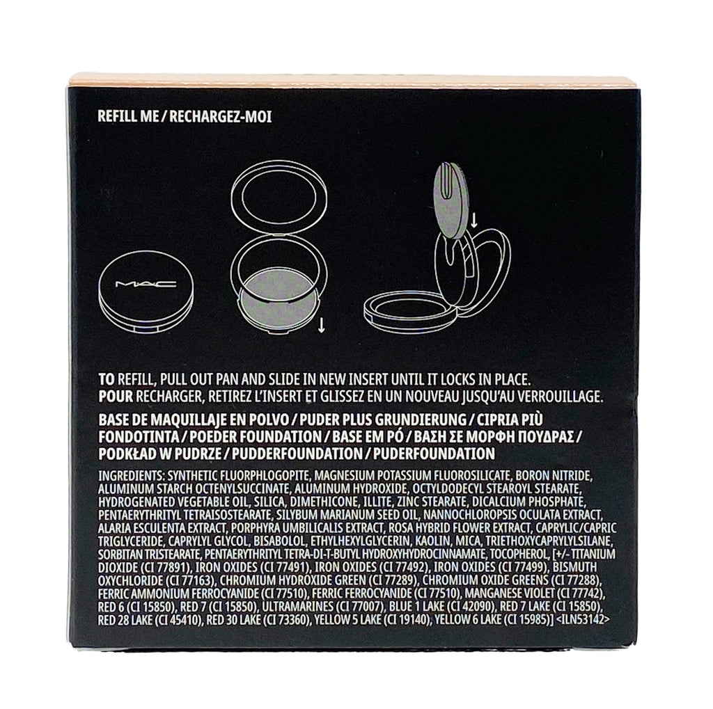 M.A.C Studio Fix Powder Plus Foundation 24 hr Oil Control Refillable - NW15 (Light beige with neutral undertone for light skin) .42 Oz / 12g