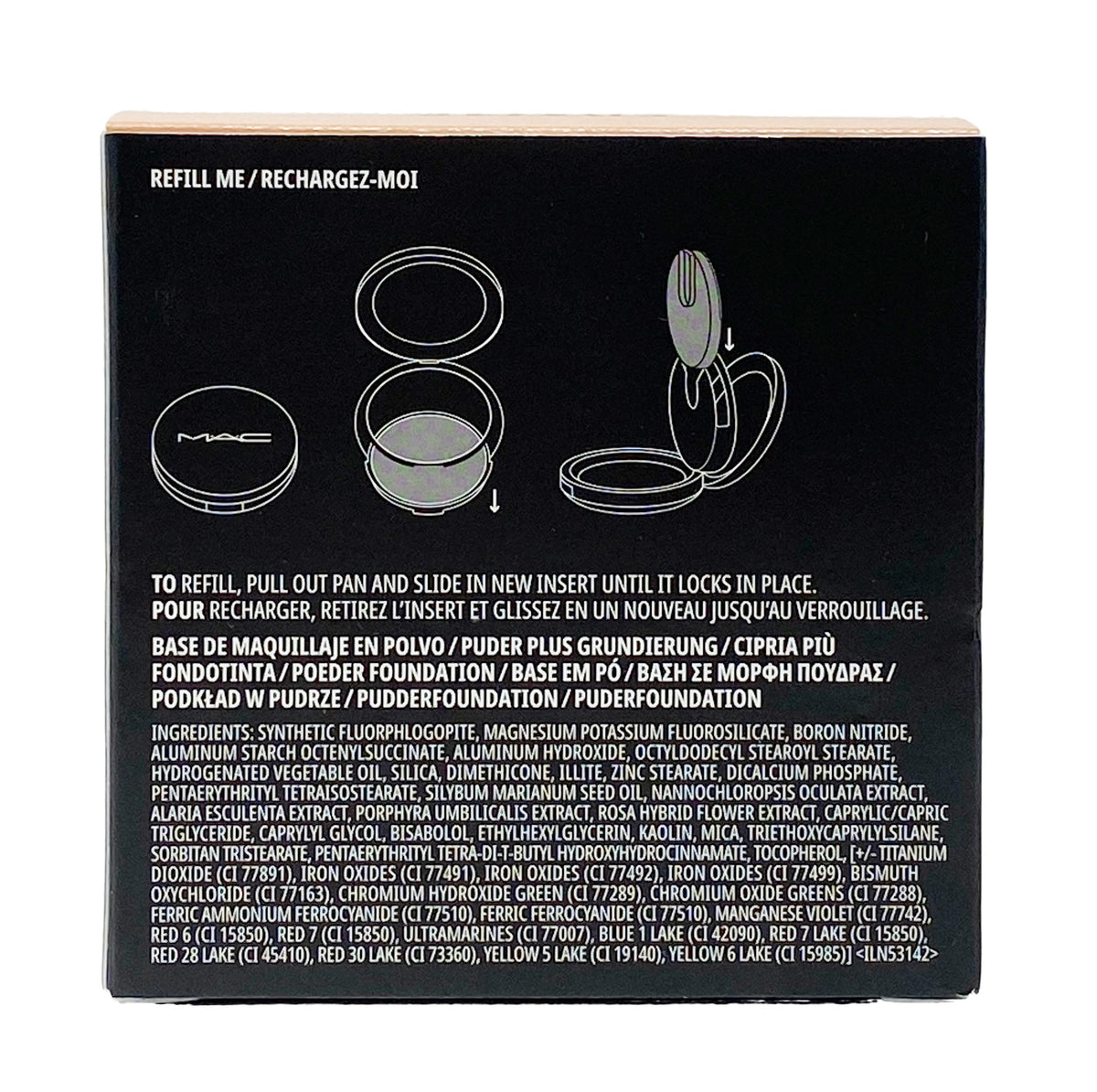 M.A.C Studio Fix Powder Plus Foundation 24 hr Oil Control Refillable - NW15 (Light beige with neutral undertone for light skin) .42 Oz / 12g