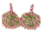 Victoria's Secret Dream Angels Bra Push-Up Without Padding (US, Cup Band, DDD, 38, Pink/Shimmer Floral)