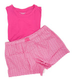 Victoria's Secret Cotton Short Tee-Jama PJ Pajama Set Sleepwear T-Shirt & Shorts