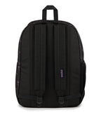 JanSport Cross Town Plus Backpack - Large Main Compartment, Side Water Bottle Pocket, 15-Inch Padded Laptop Sleeve - Bad Bows