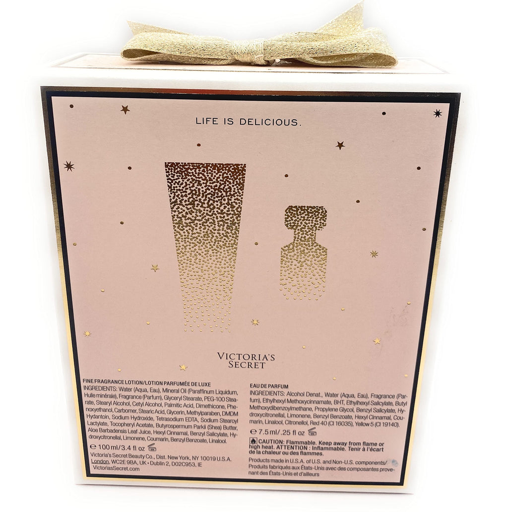 Victoria's Secret Tease Eau de Parfum .25 oz. & Fragrance Lotion 3.4 oz Mini Perfume Gift Set