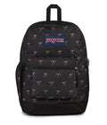 JanSport Cross Town Plus Backpack - Large Main Compartment, Side Water Bottle Pocket, 15-Inch Padded Laptop Sleeve - Bad Bows