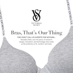 Victoria's Secret Women's Lightly Lined Wireless T-Shirt Bra, Bras for Women (32A-38DDD)