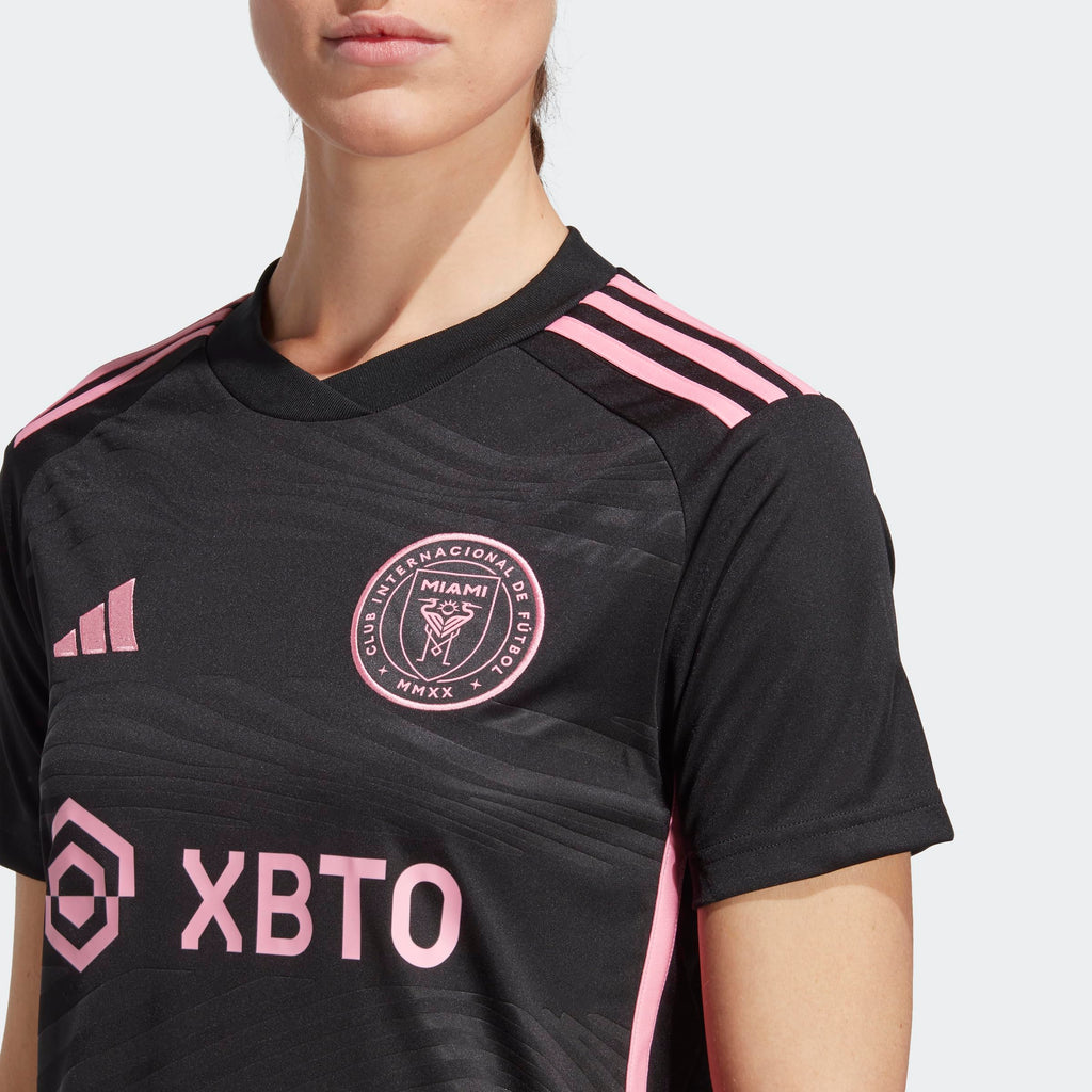 adidas Women's Soccer Inter Miami 23/24 Away Jersey - Stylish Design, AEROREADY Moisture-Wicking Fabric, Comfortable Fit (as1, Alpha, m, Regular, Regular)