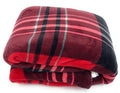 Victoria's Secret Soft Sherpa Throw Blanket, Plaid 50'' x 60''
