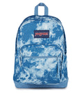 JanSport Right Pack Expressions Backpack – Main Compartment, 15-inch Padded Laptop Compartment, Side Water Bottle Pocket, Utility Pocket with Zippered Rain Flap, Denim Wash Blue