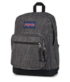 JanSport Right Pack Expressions Backpack – 15-inch Padded Laptop Compartment, Water Bottle Pocket, Utility Pocket with Flap, Aged Canvas Black/Oxford/Black