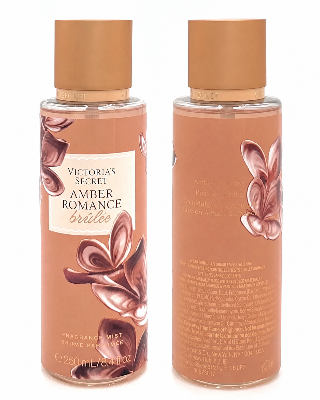 Victoria’s Secret Amber Romance Brulee Fragrance Mist, 8.4 fl oz