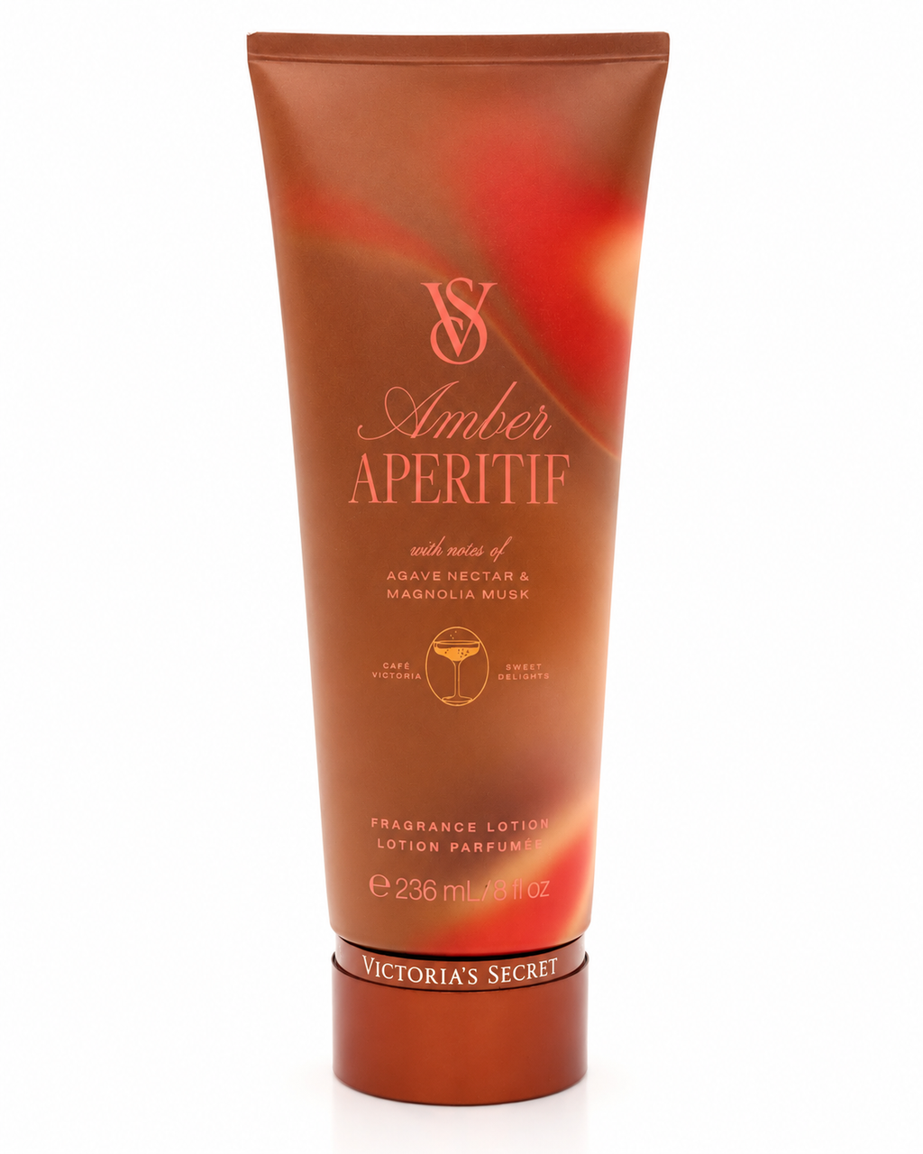 Victoria’s Secret Café Victoria Amber Aperitif Fragrance Lotion, 8 oz