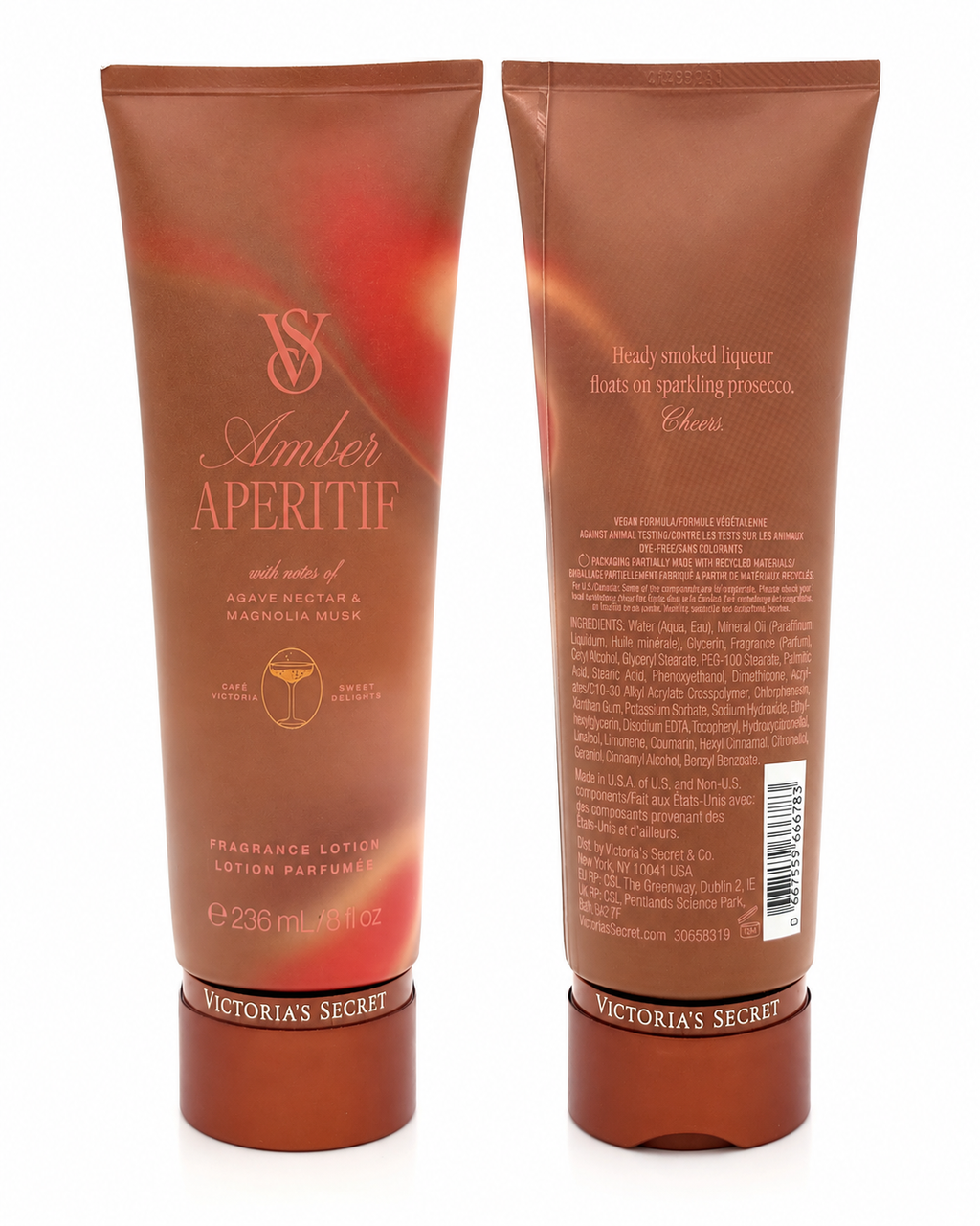 Victoria’s Secret Café Victoria Amber Aperitif Fragrance Lotion, 8 oz