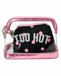Victoria's Secret PINK Too Hot Makeup Bag Duo, 2-Piece