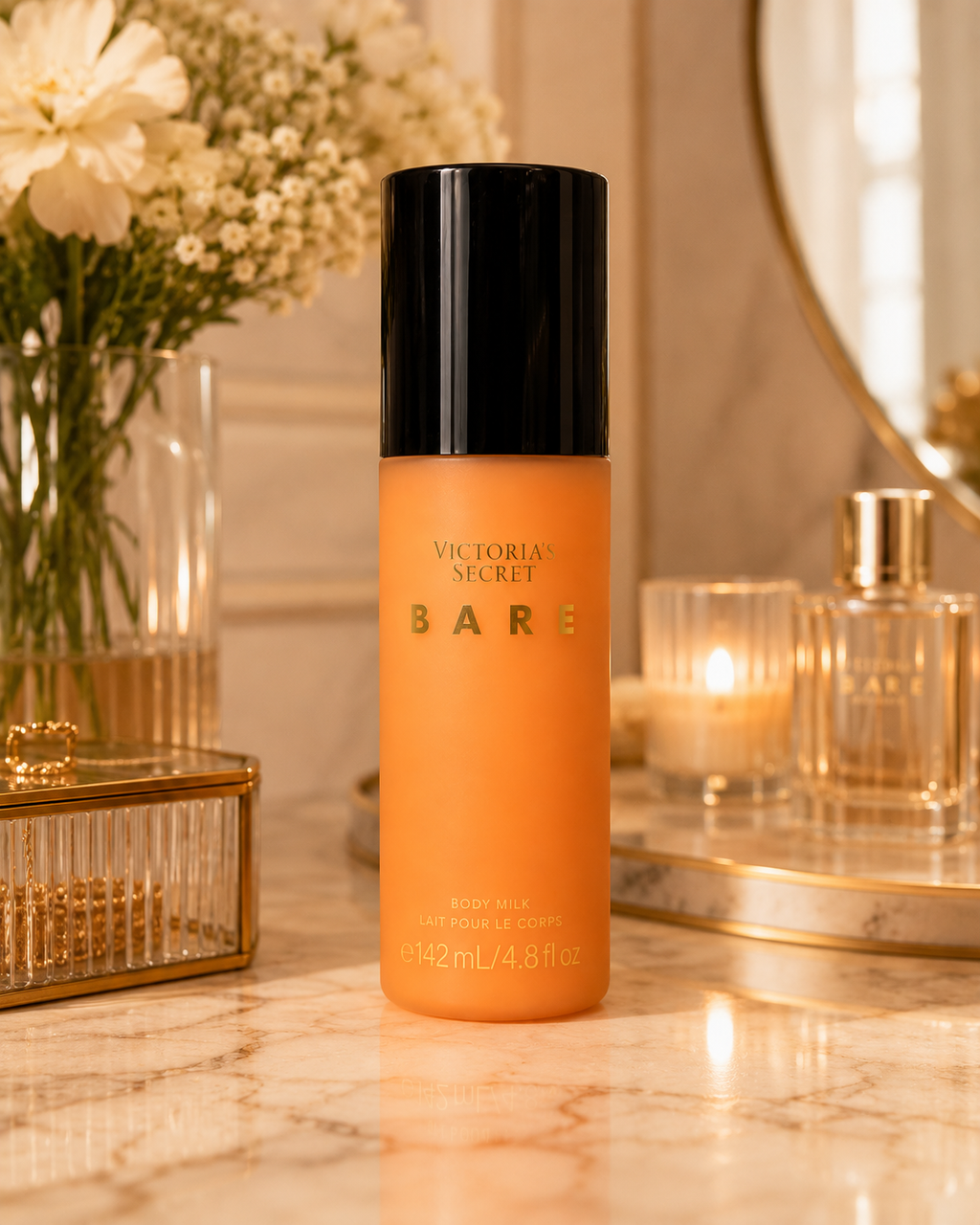 Victoria’s Secret BARE Fine Fragrance Body Milk, 4.8 fl oz