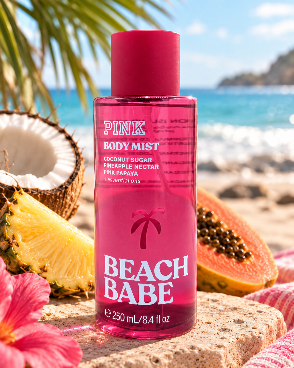Victoria’s Secret PINK Beach Babe Body Mist 8.4 oz