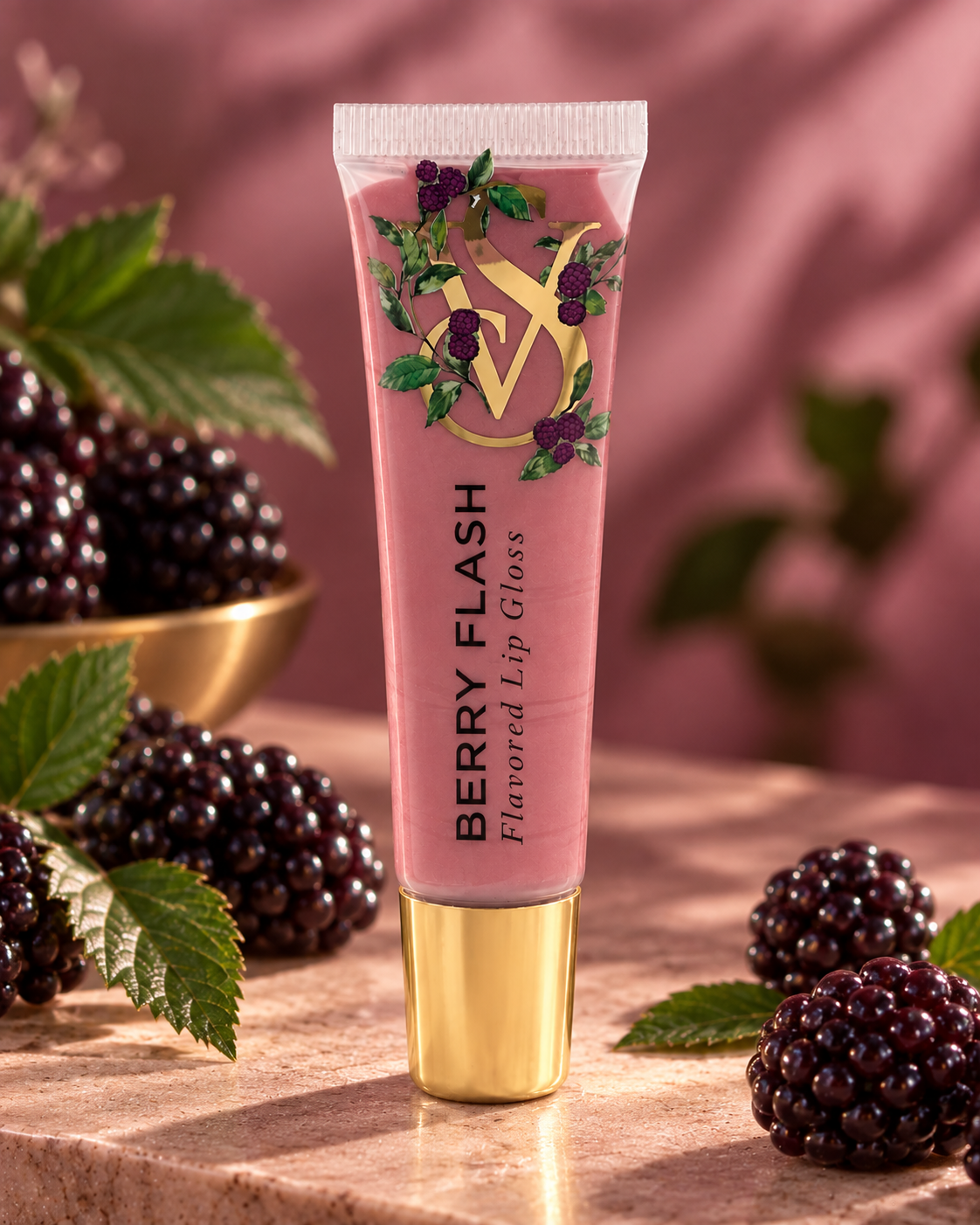 Victoria’s Secret Berry Flash Flavored Lip Gloss, 0.46 oz